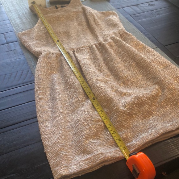 #9 ⚜️ Sparkly Metallic Retro Gold Mini Dress ⚜️ - Picture 13 of 17